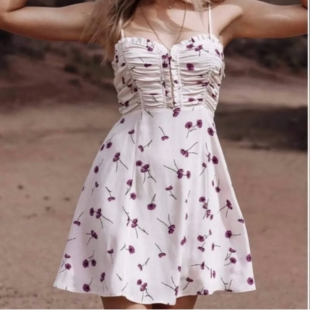 Ryder dress purple poppy